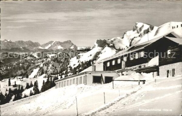 Lenggries Brauneckhütte Idealhang Zugspitze Bergs