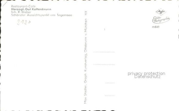 Tegernsee Restaurant-Cafe Herzogl. Gut Kaltenbrun – Bild 2