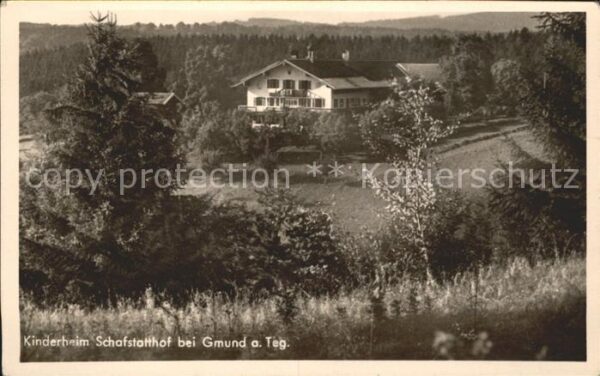 Gmund Tegernsee Kinderheim Schafstatthof