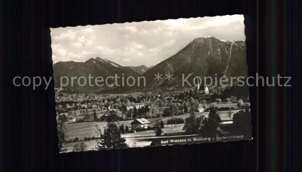 Bad Wiessee Wallberg Bodenschneid