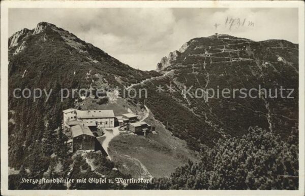Herzogstandhaus Gipfel Martinskopf