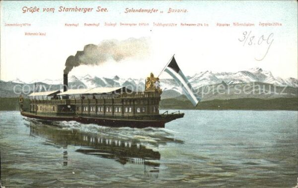 Starnbergersee Salondampfer Bavaria