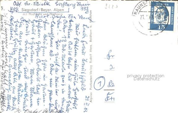 Siegsdorf Oberbayern Hochfelln Hochgern – Bild 2