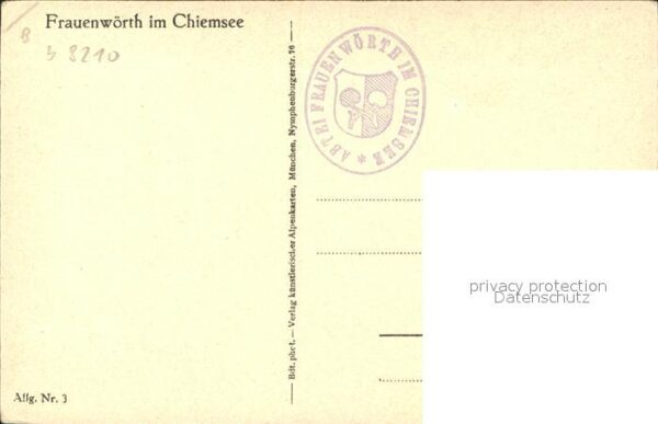 Frauenwoerth Chiemsee Kirche – Bild 2