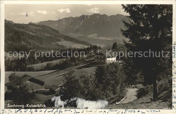 Sachrang Chiemgau Kaiserblick