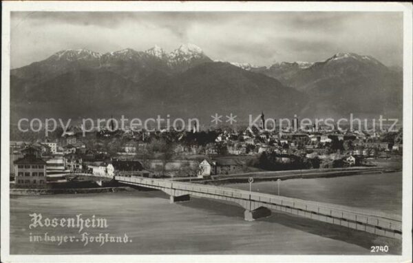 Rosenheim Bayern Brücke
