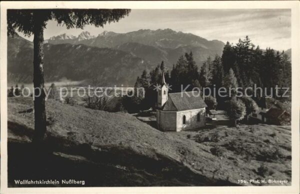 Kiefersfelden Wallfahrtskirchlein Nusslberg