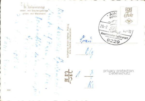 St Johannishoegl Watzmann – Bild 2