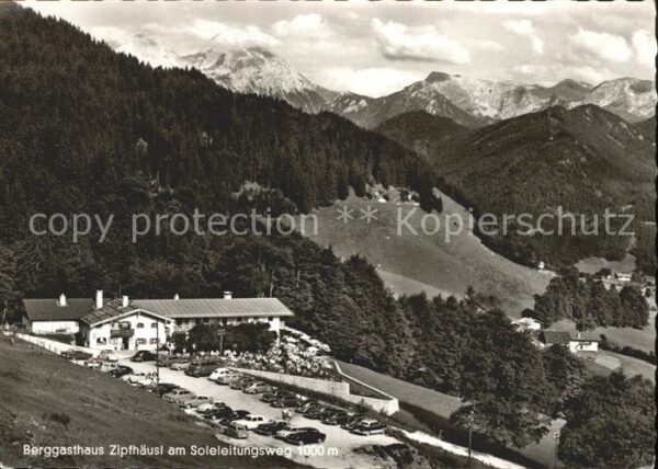 Ramsau Berchtesgaden Berggasthaus Zipfhäusl Soleleitungsweg