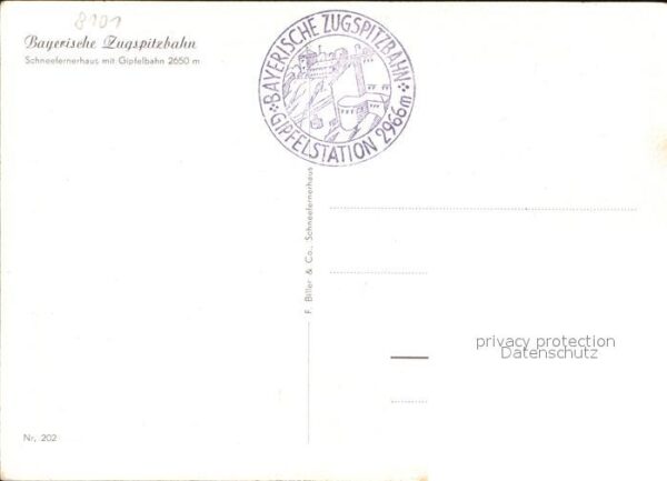 Zugspitze Bayerische Zugspitzbahn Schneefernerhau – Bild 2
