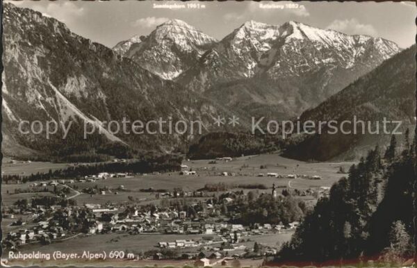 Ruhpolding Sonntagshorn Reifelberg