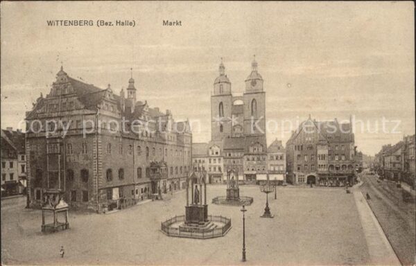 Wittenberg Lutherstadt Markt