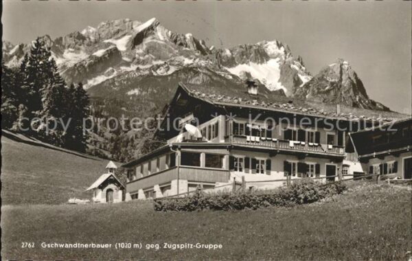 Garmisch-Partenkirchen Berggasthof Gschwanatnerbauer Zugspitzg