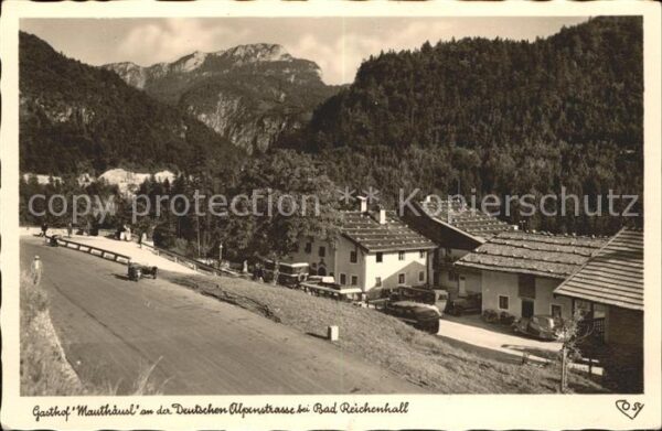 Bad Reichenhall Gasthof Mauthäusl Deutsche Alpenstrasse