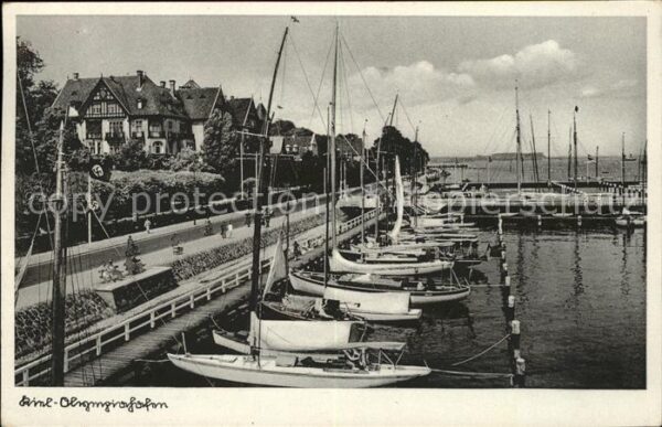 Kiel Olympiahafen Boote