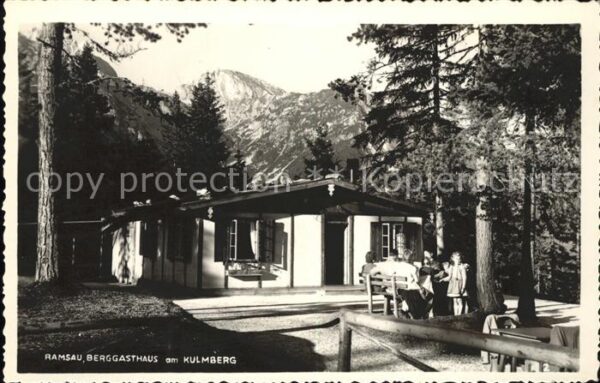 Ramsau Berchtesgaden Berggasthaus Am Kulmberg