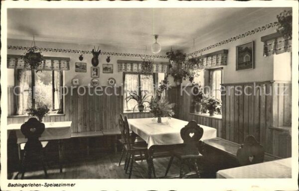 Berchtesgaden Landhaus Bachingerlehen Speisezimmer