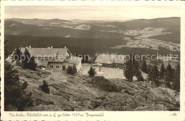 Grosser Arber Schutzhäuser Bayerwald Böhmerwald