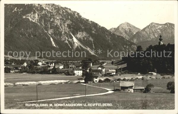 Ruhpolding Sonntagshorn Reiffelberg