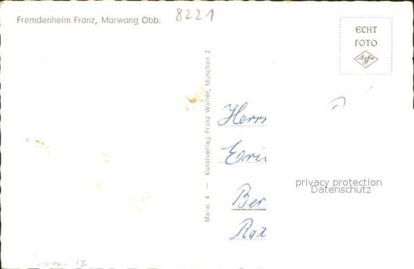 Marwang Fremdenheim Franz Grabenstätt Kampenwan – Bild 2