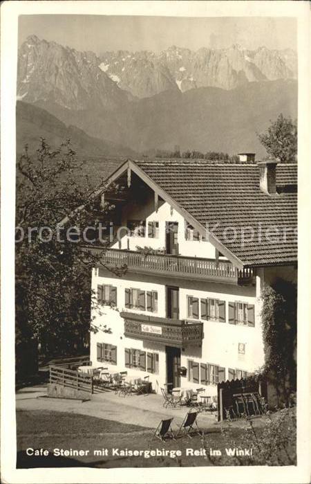 Reit Winkl Cafe Steiner Kaisergebirge