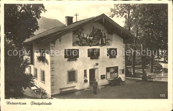 Unterwoessen Postgebäude