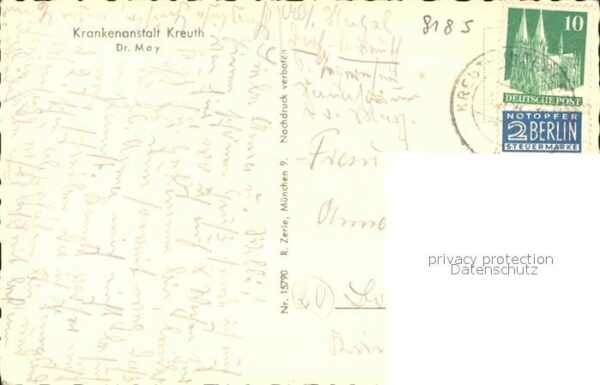Kreuth Tegernsee Sanatorium Krankenanstalt Dr. May – Bild 2