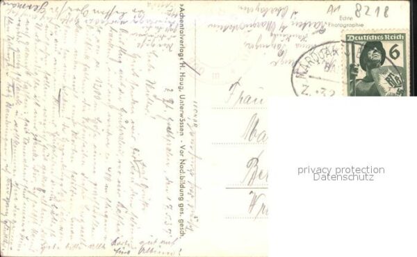 Unterwoessen Almwirtschaft Grub Bahnpost – Bild 2