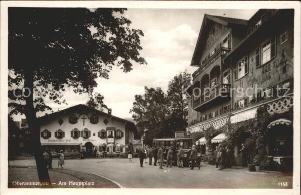 Oberammergau Hauptplatz