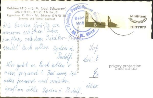 Belchen Baden Hotel Belchenhaus – Bild 2