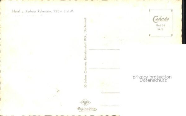 Ruhestein Hotel Kurhaus Fliegeraufnahme – Bild 2
