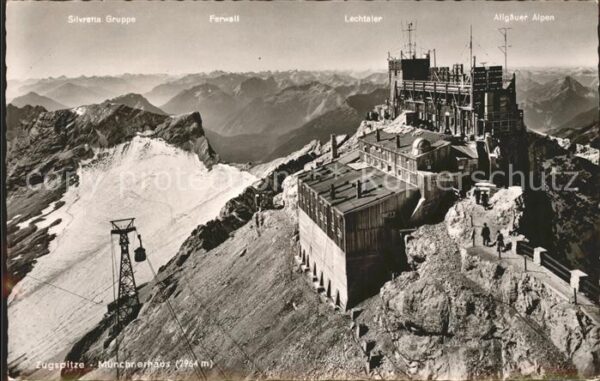 Zugspitze Münchnerhaus Alpenpanorama