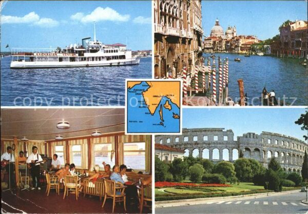 Mali Losinj M/S Vladimir Restaurant Musikkapelle Ve