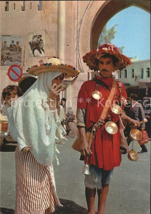 Maroc Marokko Maroc Tipyque Vendeur d_eau