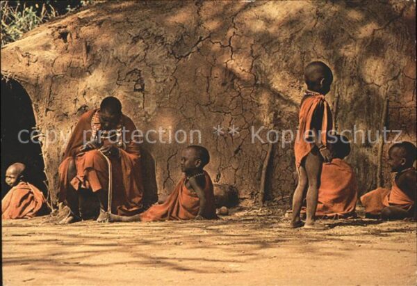 Kenia Masai Family