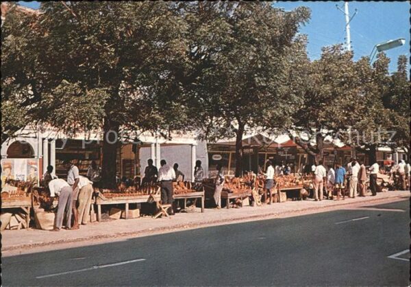 Mombasa African Wood Carving Stalls