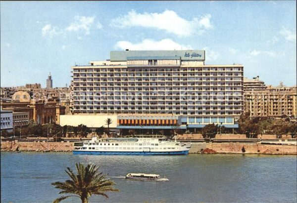Cairo Egypt Nil Hilton Hotel and Isis Floating Hote
