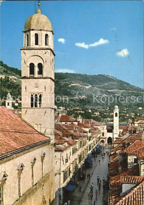 Dubrovnik Ragusa Stradun