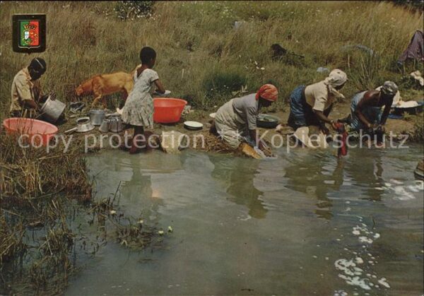 Luanda Loanda Cuanza River Waterwomen