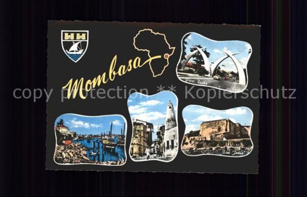 Mombasa Tusks Fort Jesus Vasco da Gama Port