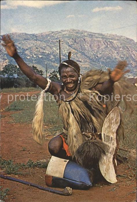 Swaziland Swazi Man Scenes et Types