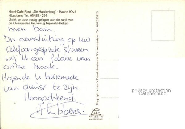Niederlande Hotel De Haarlerberg Restaurant – Bild 2
