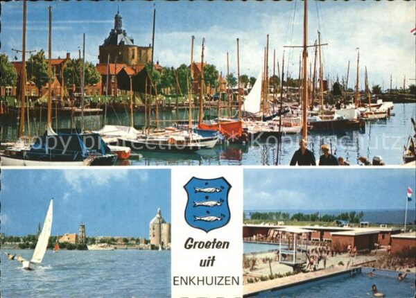 Enkhuizen Hafen Segelboote Schwimmbad