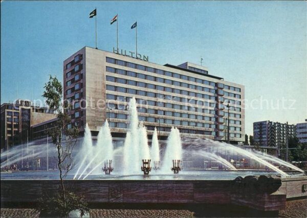 Rotterdam Hilton Hotel Springbrunnen