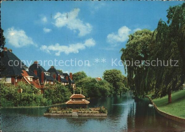 Tiel Stadsgracht met Vogeleiland