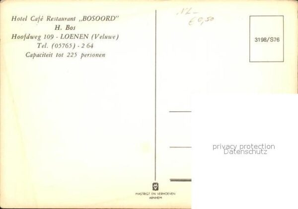 Loenen Hotel Bosoord Restaurant – Bild 2