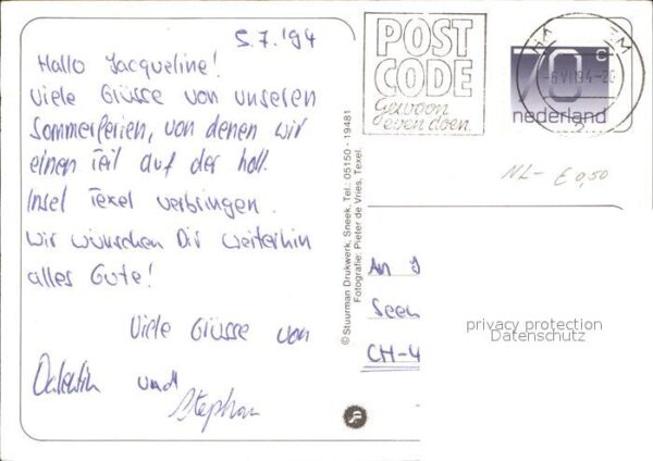 De Koog Strand Kirche Strassenpartie – Bild 2