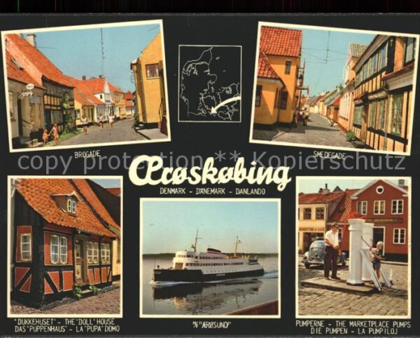 Aroskobing Teilansichten Puppenhaus Passagierschif
