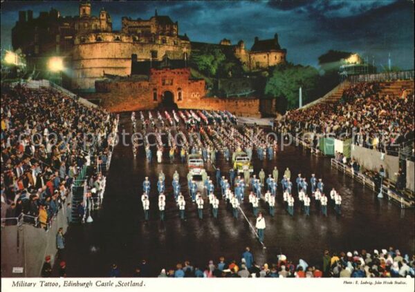 Edinburgh Scotland Military Tatoo Edinburgh Castle Interna