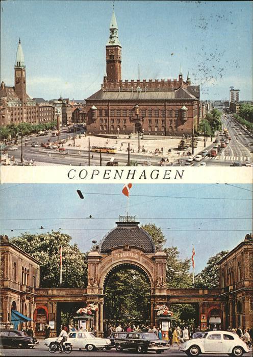 Copenhagen Kobenhavn Radhuspladsen Town Hall Square Entrance